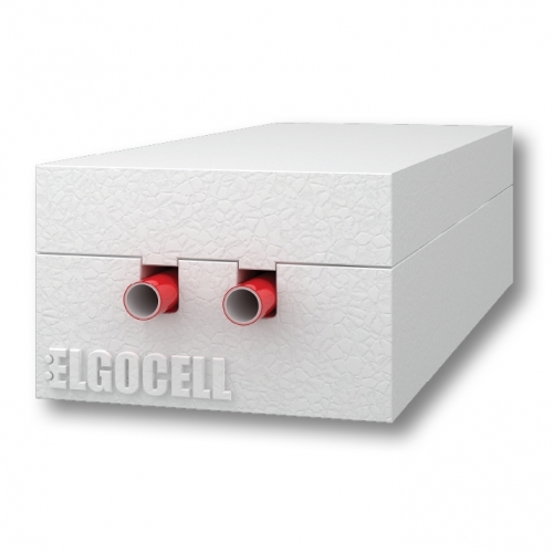 2-r�r liggande f�r v�rme (PN6)